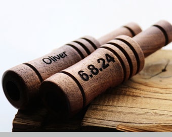 Regalo per la festa del papà/Richiami per anatre di qualità, richiami per anatre in noce, richiami per anatre incisi personalizzati, richiami per anatre personalizzati, uomini, donne, regalo di anniversario