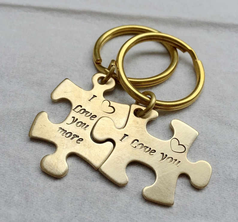 Personalized Couples Gift Couple Keychain Couples Etsy