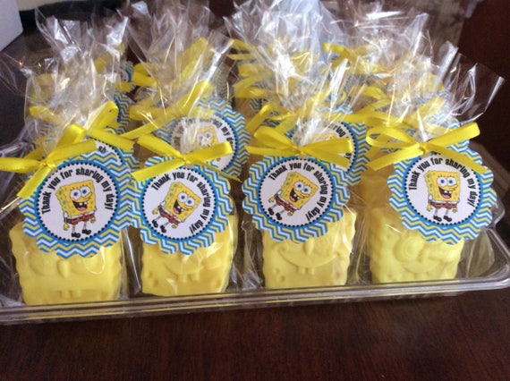 10 spongebob soap favors