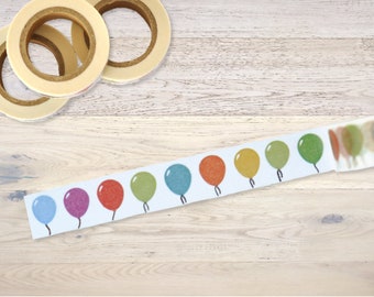 Masking Tape Washi Tape Deco Tape Luftballons Scrapbooking Journaling