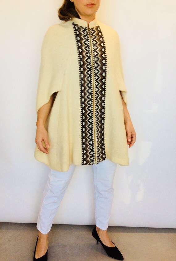Vintage Icelandic cape Vintage short cape vintage