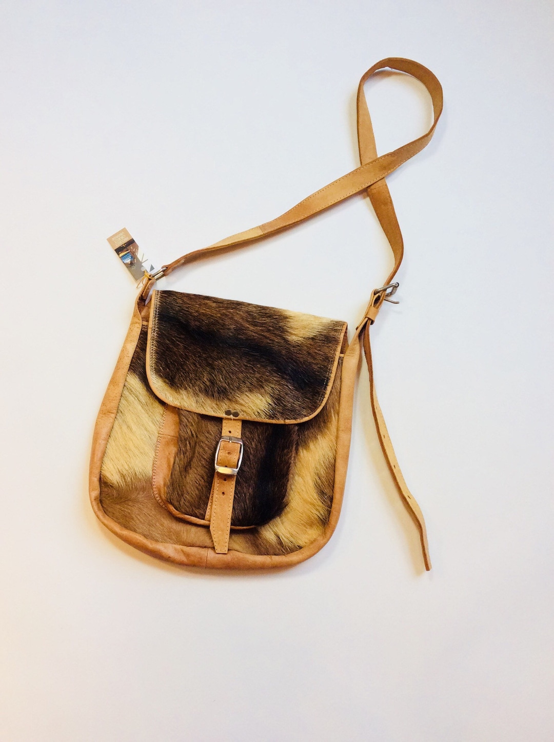 Vintage Pony Hair Bag Pony Hair Purse Vintage Brown Leather Etsy