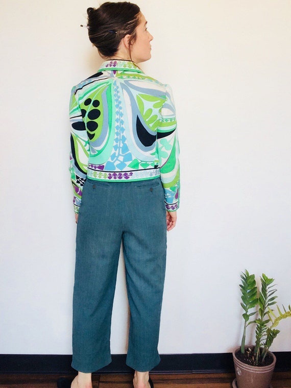 Vintage Emilio Pucci jacket Pucci Cropped jacket 6