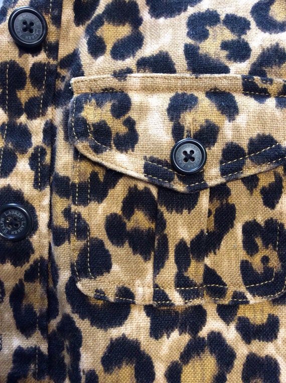 Animal print jacket animal print coat cheetah pri… - image 7