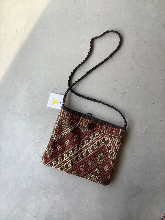 Vintage kilim purse kilim bag boho bag bohemian ba