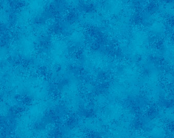 OCEAN BLUE QB Rapture blender cotton fabric, Qt fabrics, 100% cotton fabric, blue blender fabric, subtle texture blender fabric!