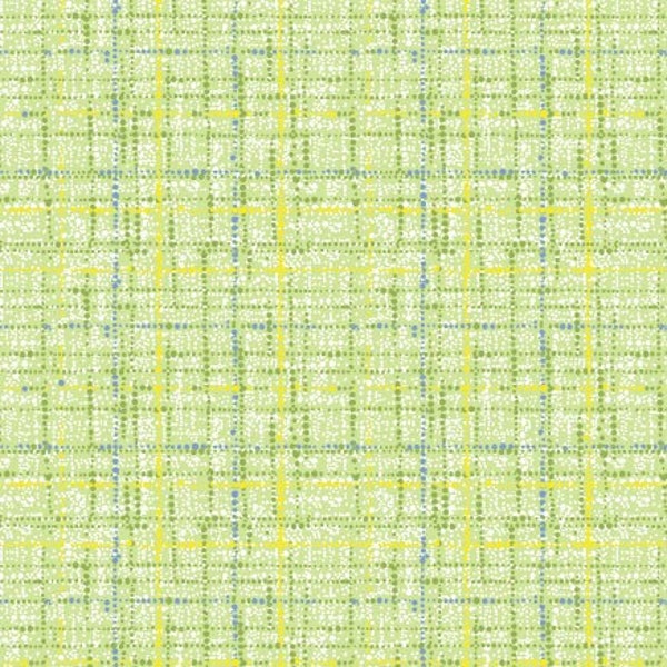 COCO ~ LIME ~ textured grid blender cotton fabric, Michael Miller fabric, 100% cotton fabric, GREEN blender fabric, lime green coco fabric!