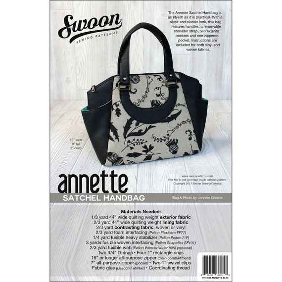 annette bag pattern