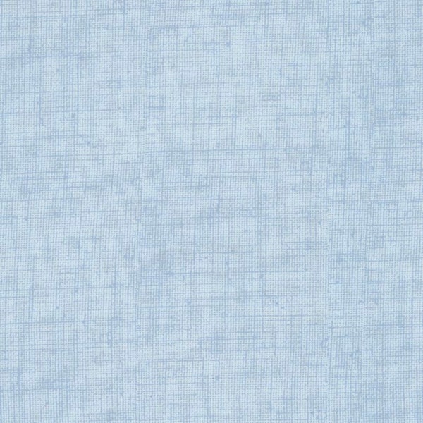 End Of Bolt MIX BASIC ~ SKY ~ textured linen look blender 20" x 44" cotton fabric, Timeless Treasures fabric, blue blender fabric!