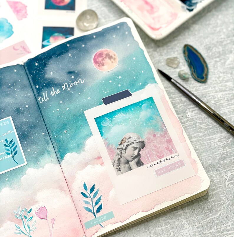 In The Heavens Journal Kit-STICKERS