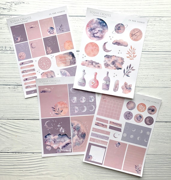 In The Heavens Journal Kit-STICKERS