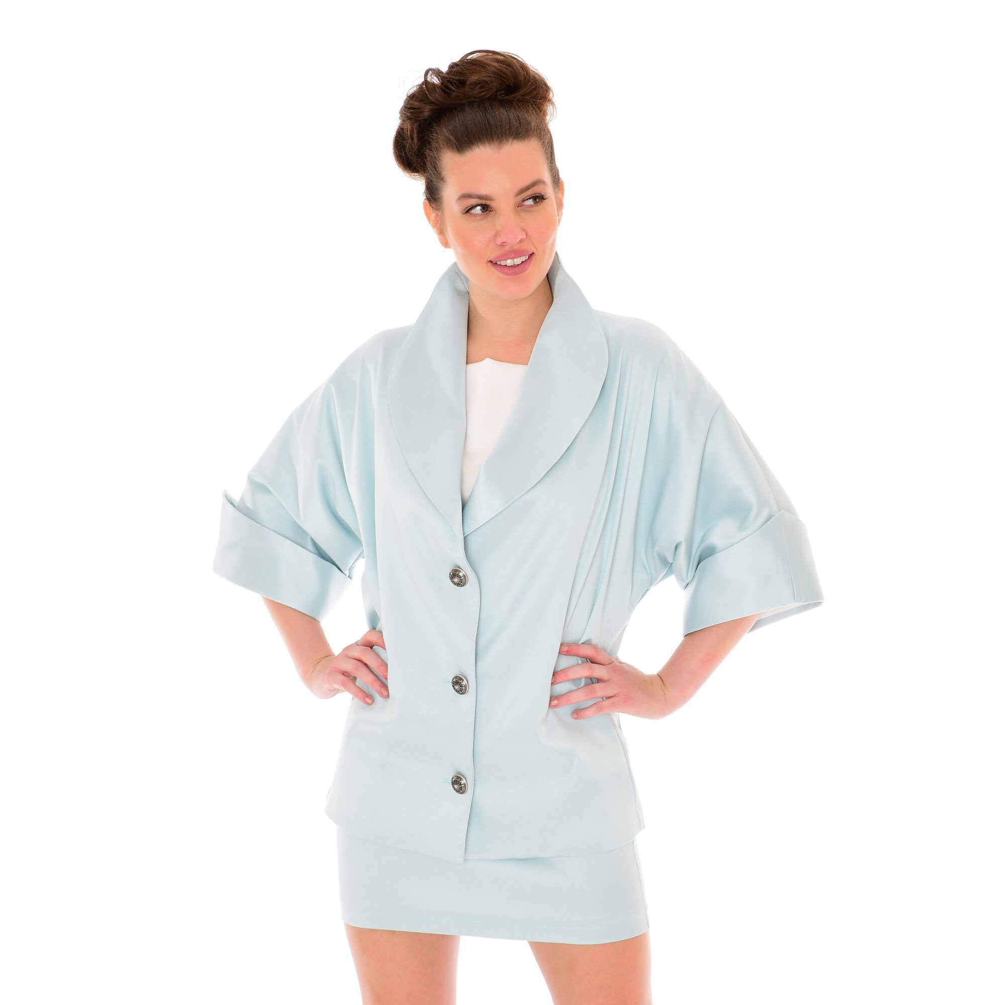 Tiffany blue shop suit jacket
