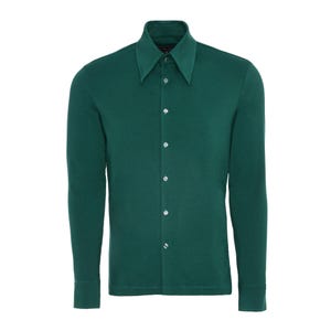 green emerald velvet dress Emerald Green Button Down Men's Shirt – The Smocking Place main image 0