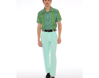 mint green dress pants mens Mint Dress Pants Outfit