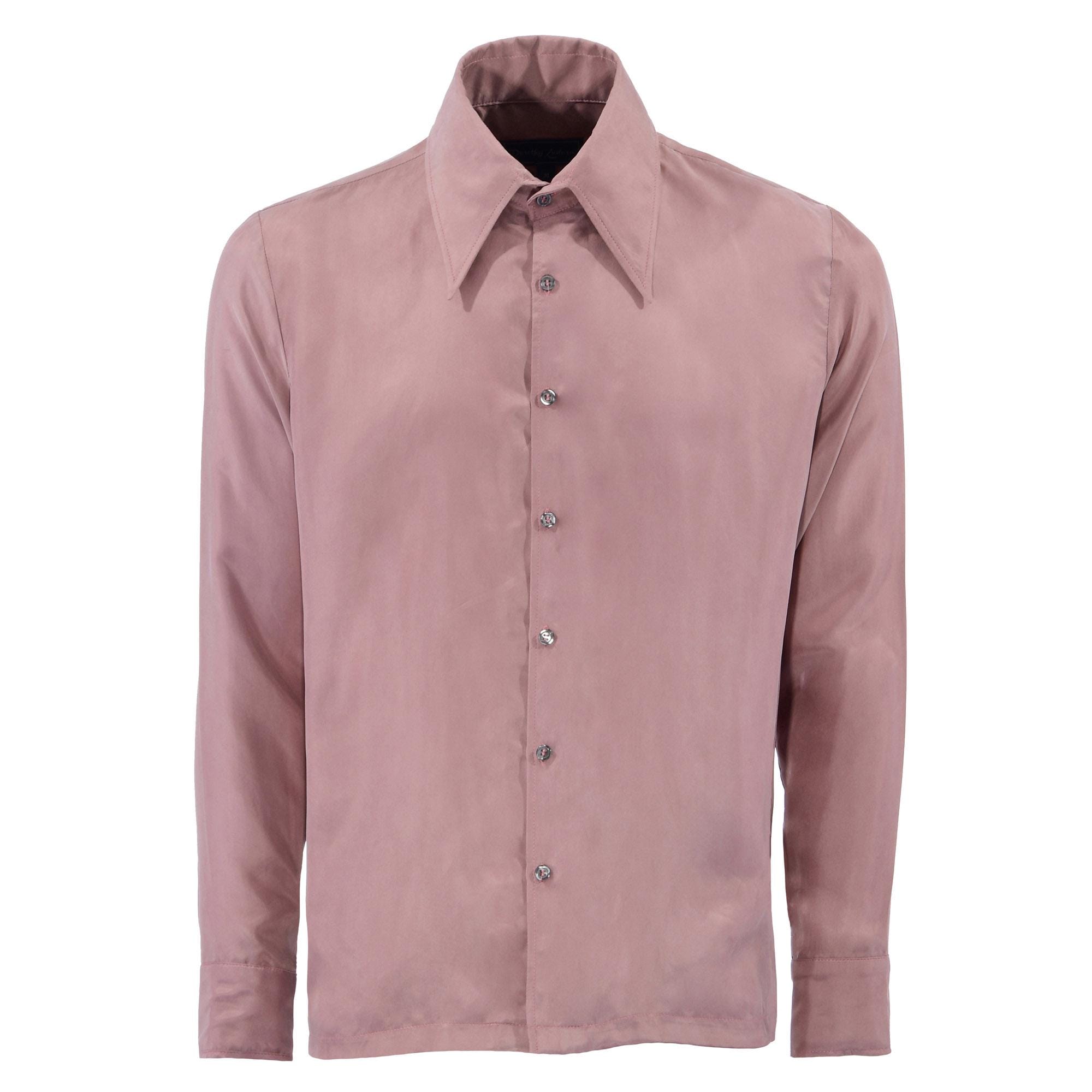 dusty pink dress shirt men Rose Men's Dress Shirt M (15-15.5 / 32-33)