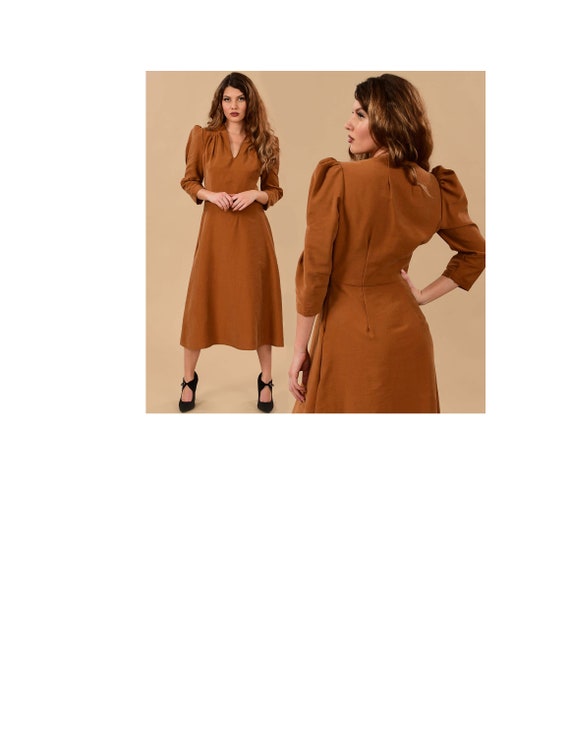 work dress flowy Floral Work Dresses for Women 2025 Tiered Flowy Office Long Dress Elegant Business Casual Tie Waist Maxi Boho Dress Patchwork Crewneck Teacher Dress Mid Length Modest Frocks a Line Tea Party Dress