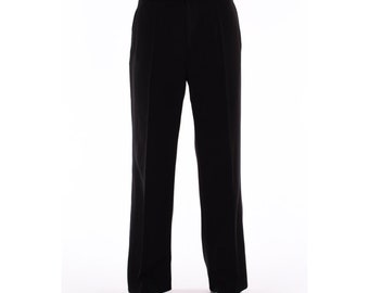 【60s〜】 vintage wide slacks usa black Men's Stretch Vintage 60s 70s Bell Bottom Pants Fit 70s