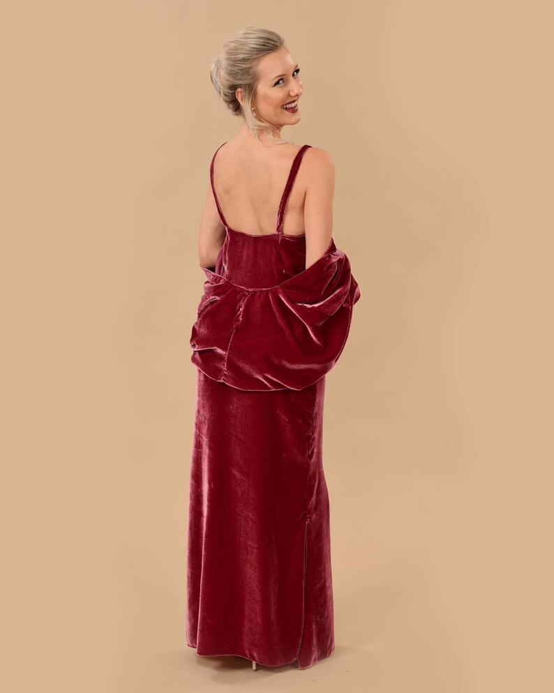 Pink Velvet Cropped Jacket Vintage Style Pink Batwing Bolero Etsy