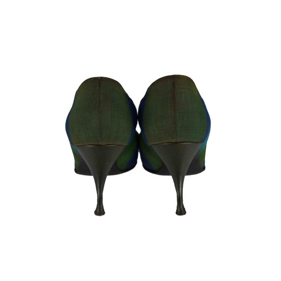 Vintage 1950s Herbert Levine Pumps | Retro 50s Bl… - image 3