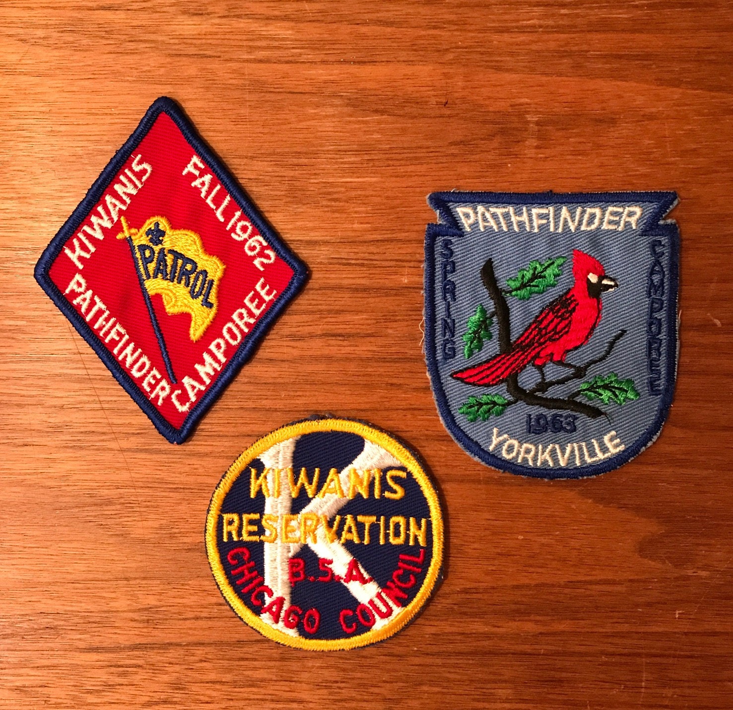 1960s Boy Scout Patches/3 Vintage boy scout patches/ A 1962 Etsy