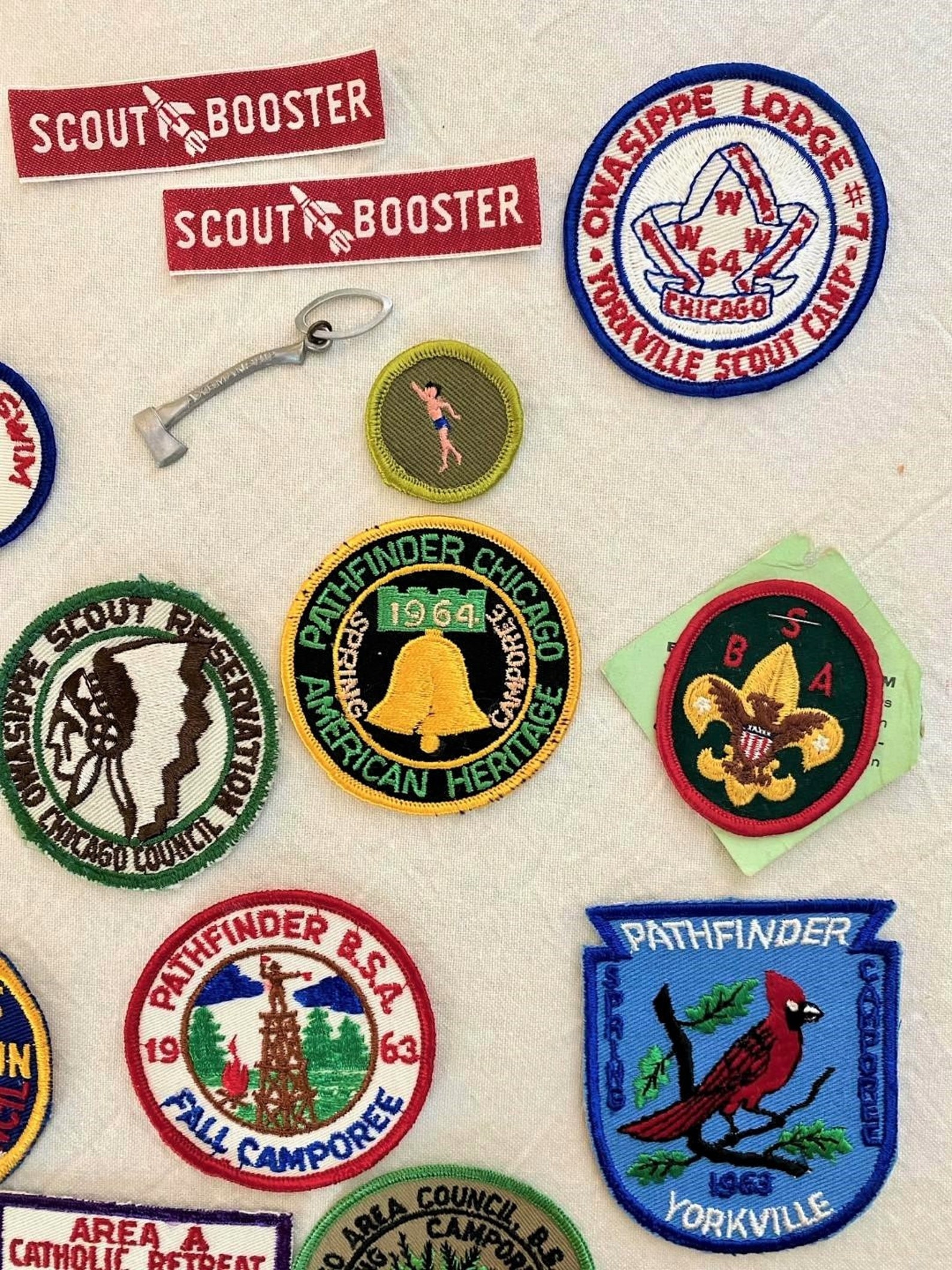 Vintage 1960s Boy Scout Patches. Assortment of Boy Scout Items Etsy