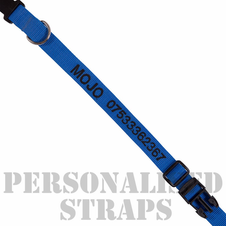 Personalised Dog Collar Etsy UK