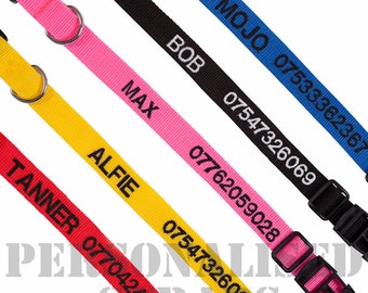 Personalised Dog collar