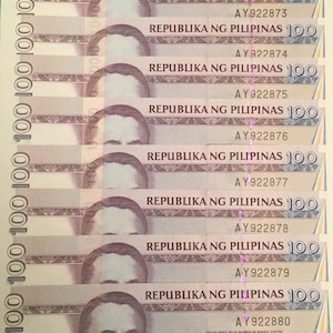 Philippine bank note - Etsy 日本