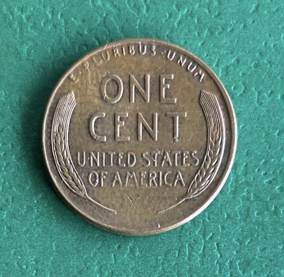 Rare Coin 1957-D Lincoln Obverse 1 Cent Wheat Penny Liberty Filled