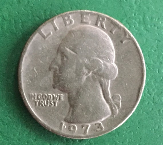 エラー　1989年アメリカ　クォーター25セント アメリカ合衆国 1973年 25セント 25セント エラーコイン 流通 - Etsy 日本