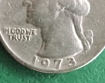 3810【アメリカ・エラー】1985年(P)25セント　硬貨　古銭 3810【アメリカ・エラーコイン】1985年(P)25セント 硬貨 古銭