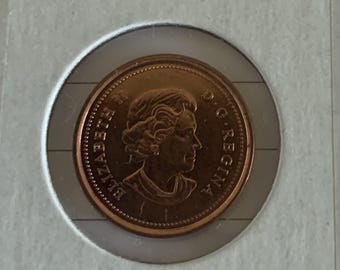 Kanada 2006 Nein P Nein RCM Kein Logo Nicht Magnetisch Cent Penny Münze AU