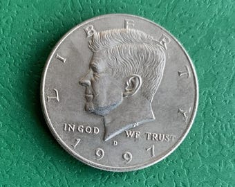 1997 D Half Dollar Münze Liberty JFK Vereinigte Staaten zirkuliert