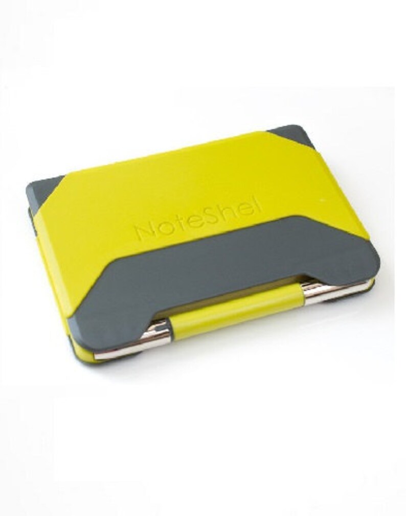 NoteShel Portable Sticky Note Holder With Pen Etsy