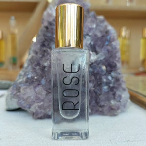 ROSE natural perfume - Organic perfume oil - Highest Rose quality - Pure CO2 extract - Heart opening - emotional healing