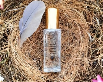 VANILLA natural perfume - organic - tiger eye infused