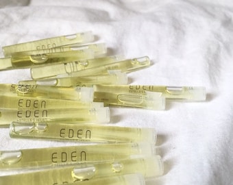 Muestra de perfume natural / EDEN 1.5ml / Fragancia botánica orgánica / helecho exótico - regalo unisex