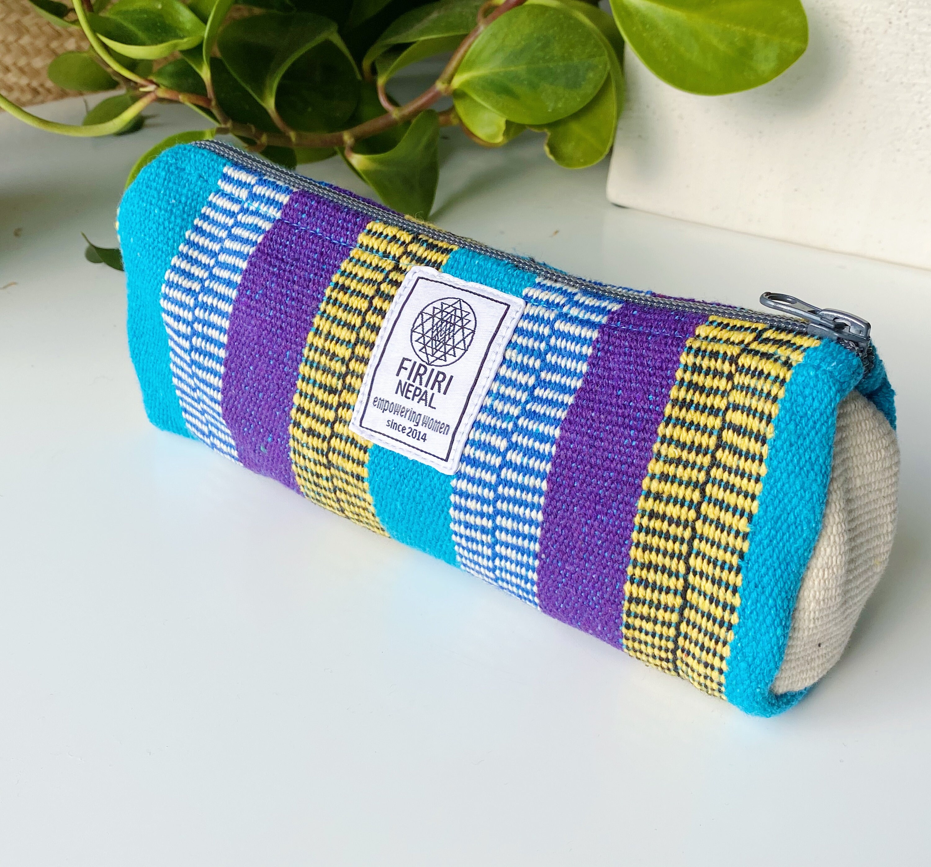 Annapurna pencil case. handmade in NEPAL. GIVE EDUCATION Etsy
