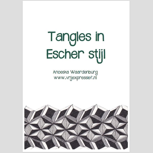 Tangles in Escher style - E-Book