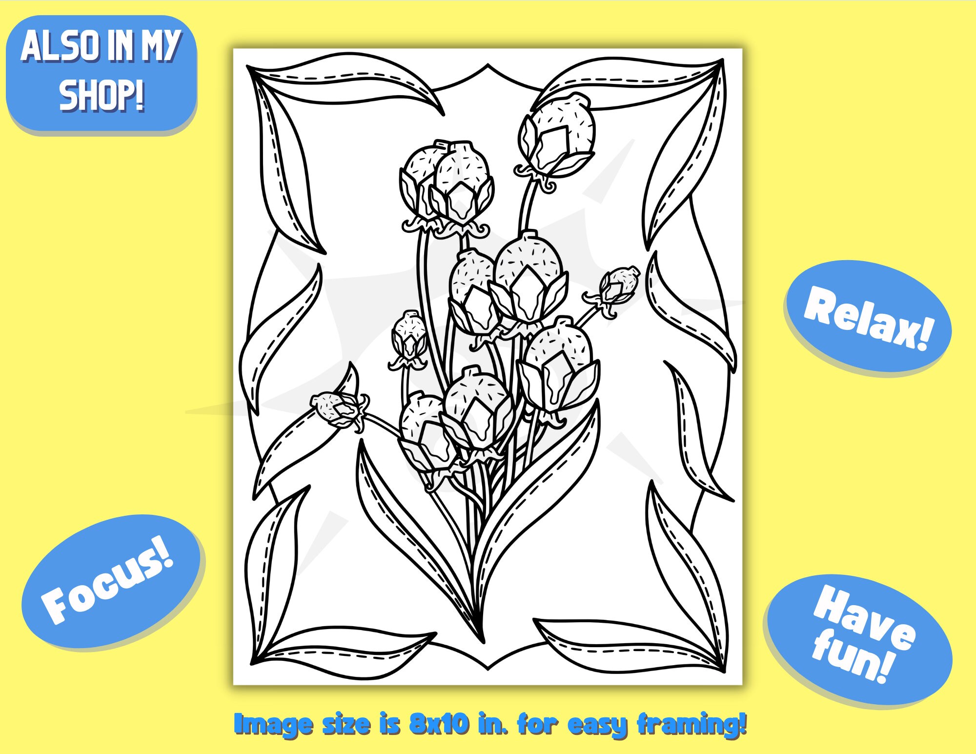 Flower Printable Adult Coloring Pages, Coloring Books for Adults ...