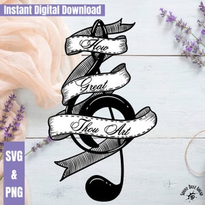 Comme tu es formidable, art chrétien, citations chrétiennes SVG, art biblique foi PNG, art mural hymne, sublimation religieuse clipart en couches SVG