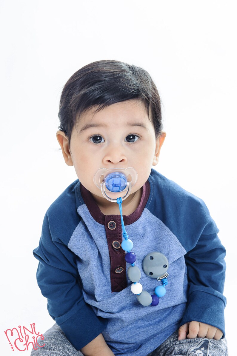 Pacifier Clip Pacifier Holder Teether Sensory Tool Etsy