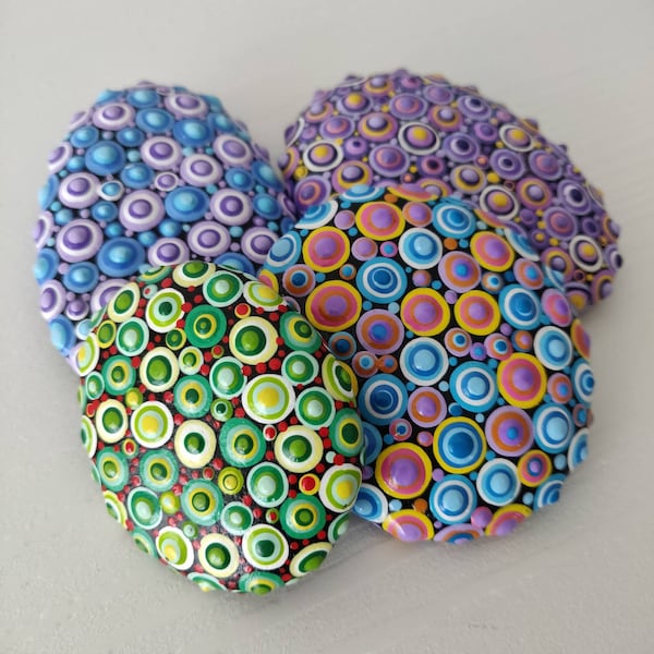 Colorful Rocks - Etsy