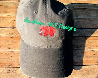 Embroidered Elephant Hat