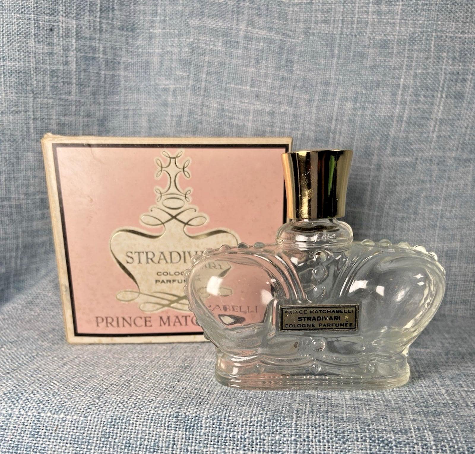Prince Matchabelli Vintage Perfume Bottle - Etsy