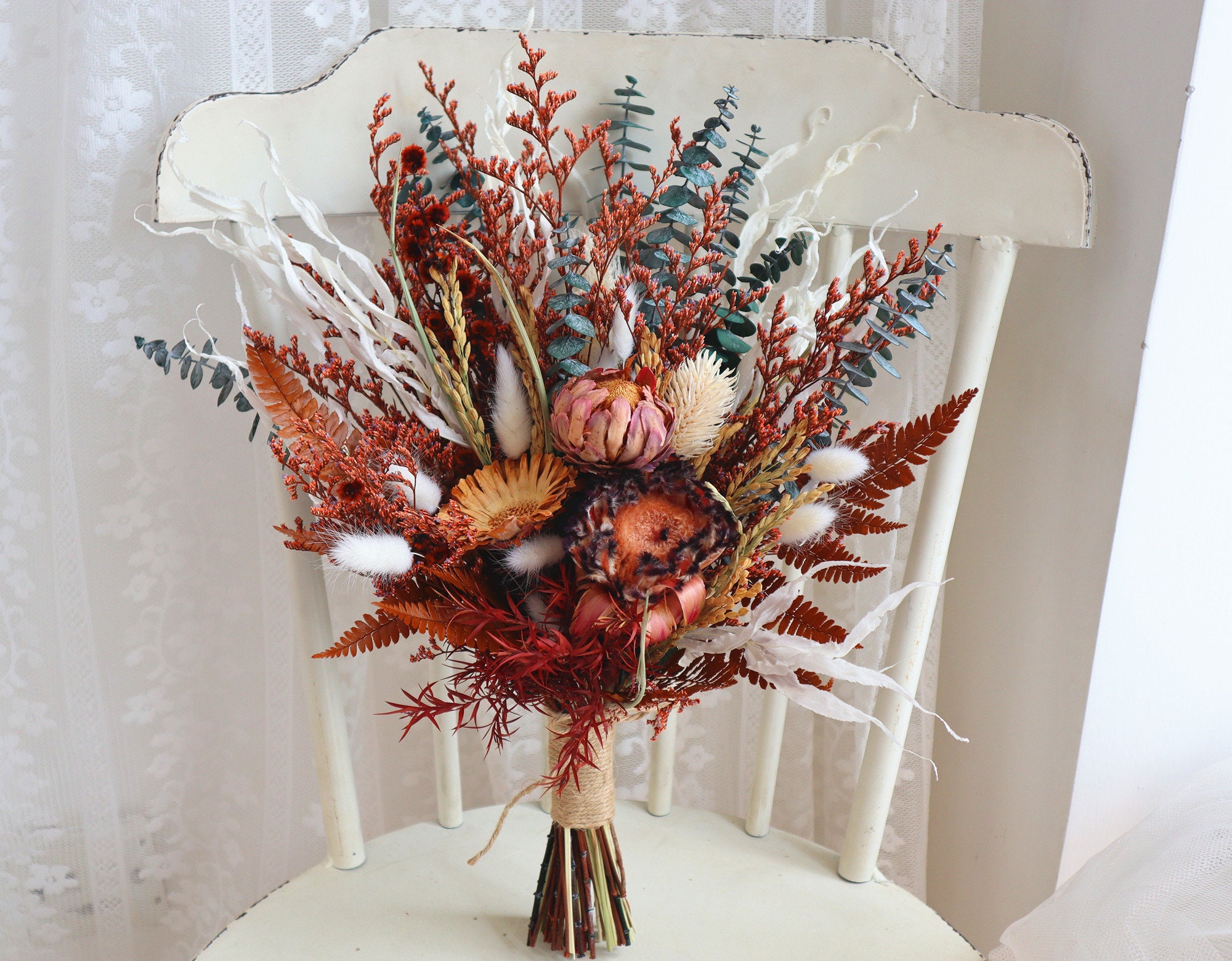 16 Dried Wedding Flower Ideas