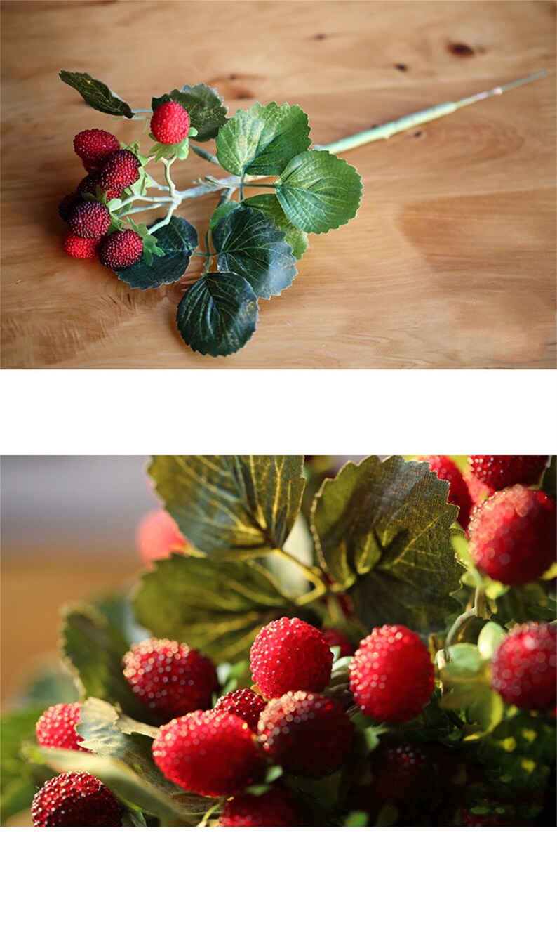 Artificial Raspberry Artificial Berry Faux Berry Faux - Etsy
