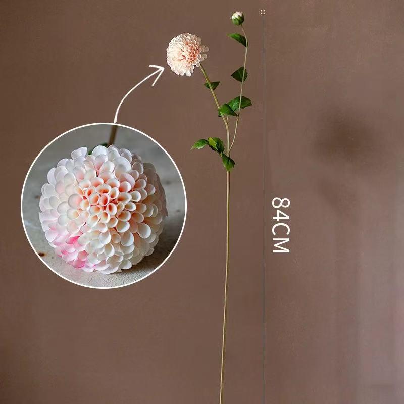 25 Fiori Artificiali Di Dalia In Schiuma PE – Sfumature Viola – Stelo 17,8 Cm – Per Matrimoni E Composizioni