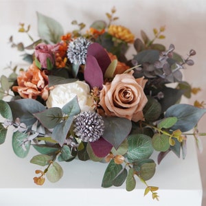 Wedding Table Arrangement, Sweetheart Table Flower, Gift/Guestbook Table Flowers, Wedding Reception Decor Floral Centerpiece