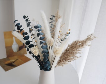 Pampas Grass bouquet Dried flower bouquet vase filler dried flowers natural flower decor Flower Arrangement Small Centerpiece